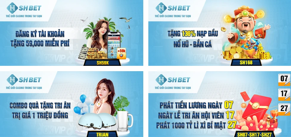 Khuyến Mãi SHBET Quá Đỉnh