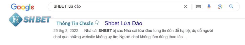 Nhà Cái SHBET Lừa Đảo