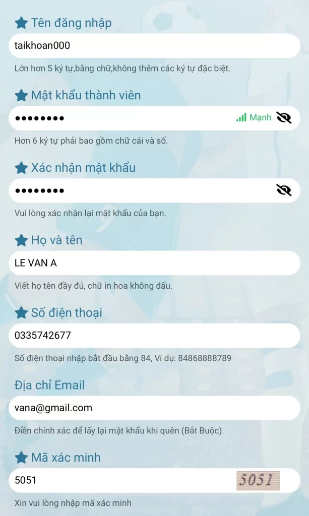 Đăng Ký Tài Khoản SHBET