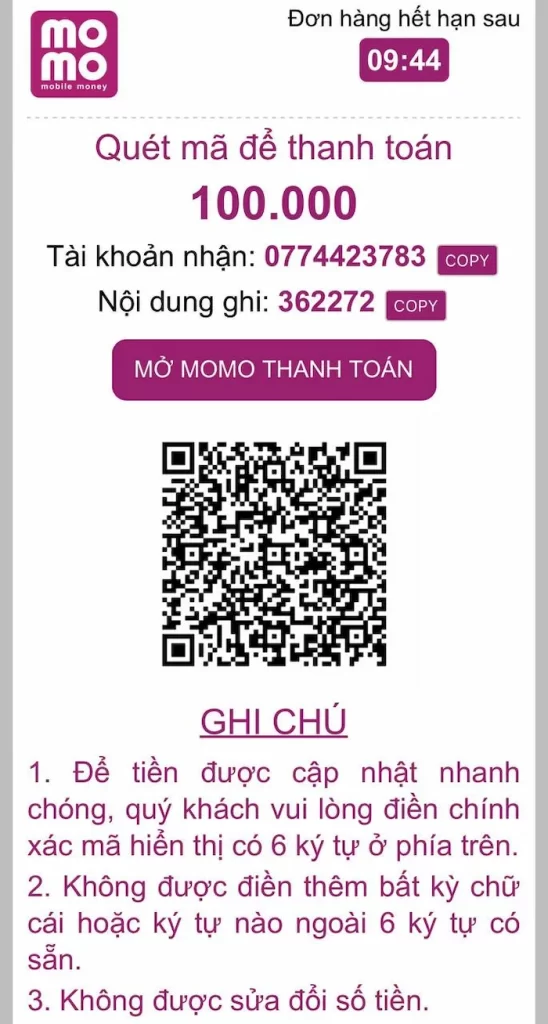 Nạp Tiền Thông Qua Momo Pay